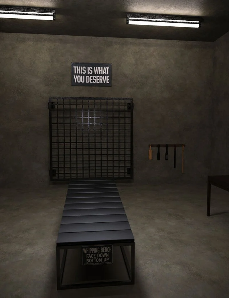 Punishment Room Environment and Poses for G8 and G9