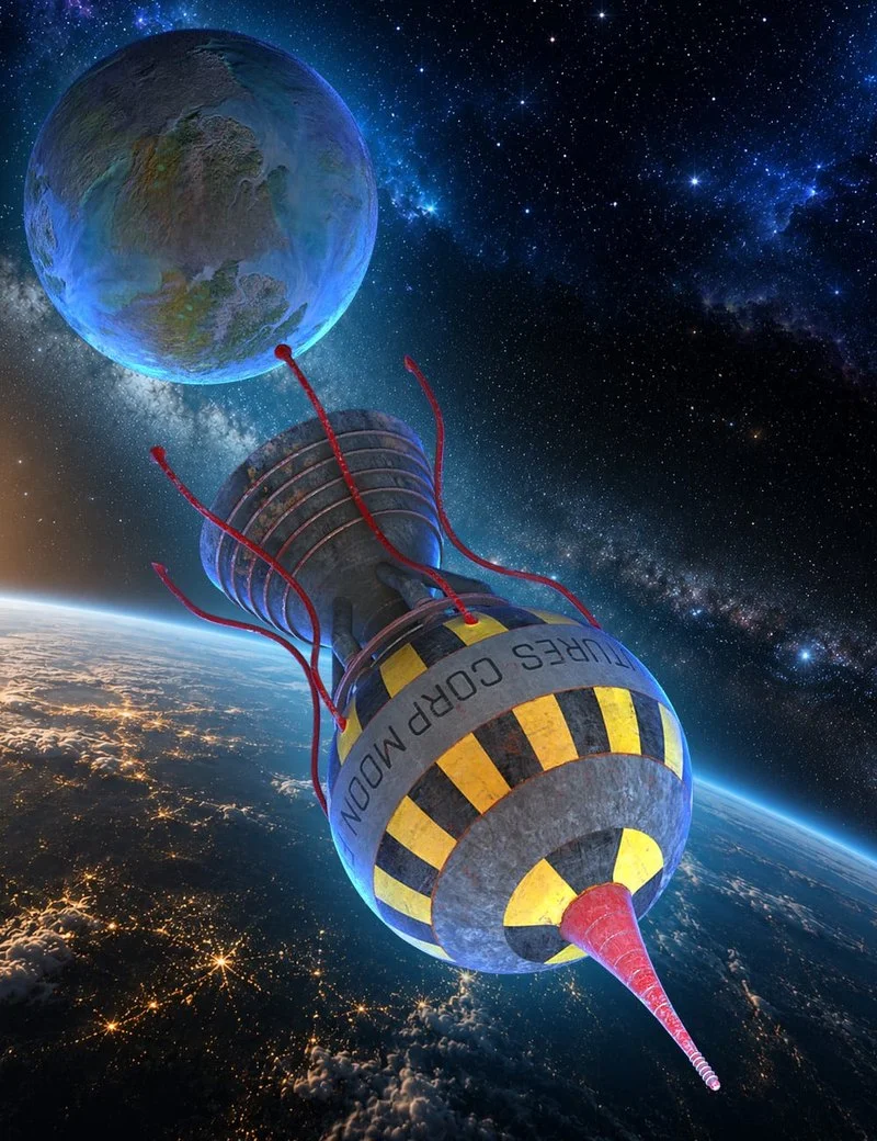 Retro Futures Moon Mover