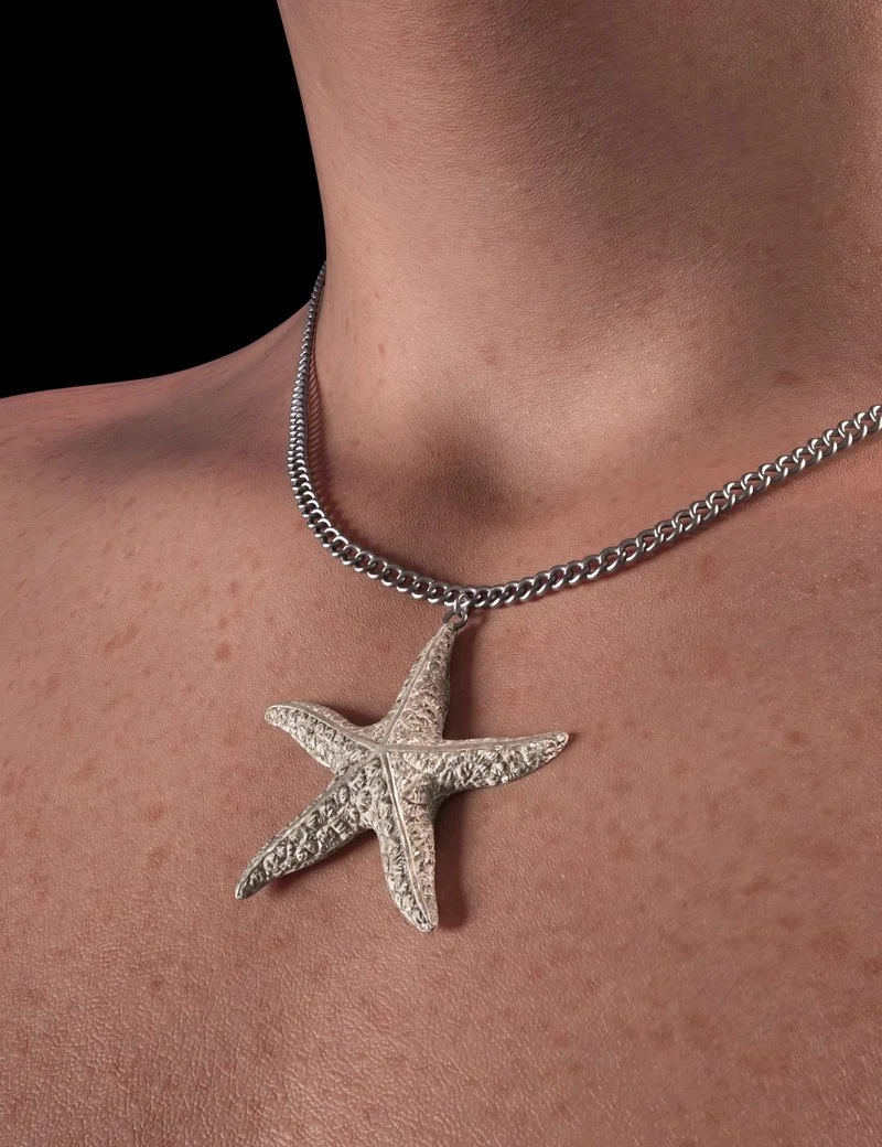 Starfish Necklace for Genesis 9