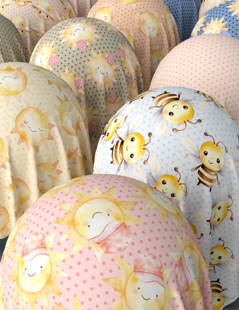 Sunkissed Fabric Iray Shaders - MR