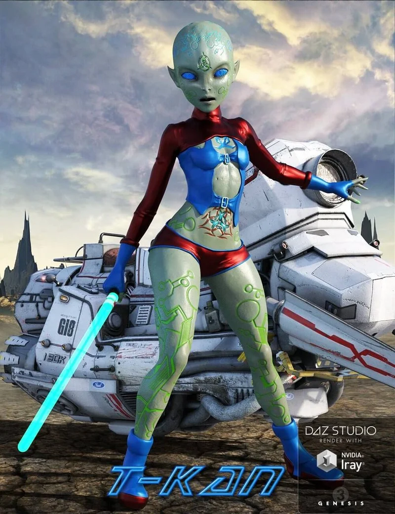 T-Kan for Genesis 3 Female