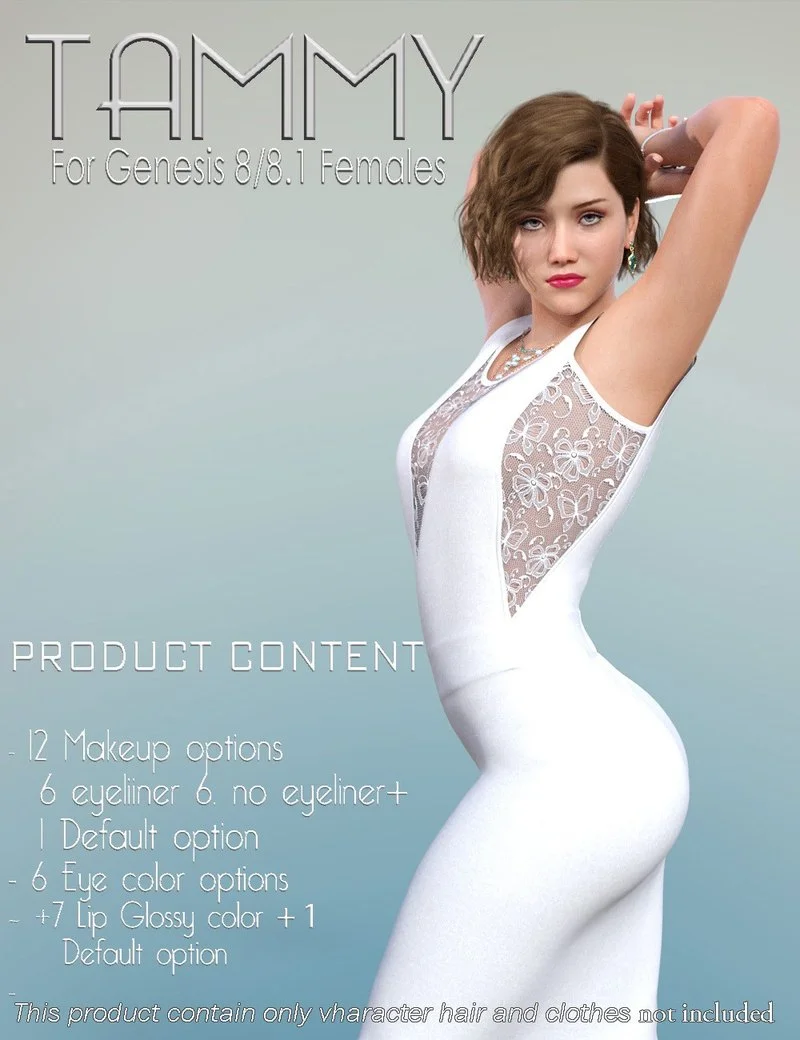 Tammy for Genesis 8/8.1 Female